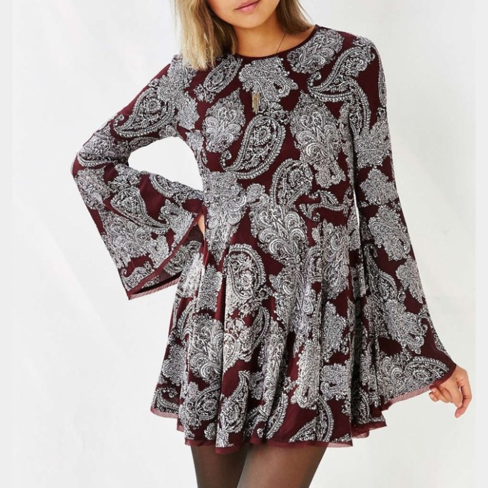 Urban outfitters bell sleeve dress